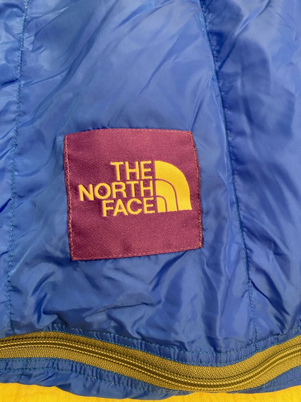 The North Face Royal Blue Quilted Sleeping Bag